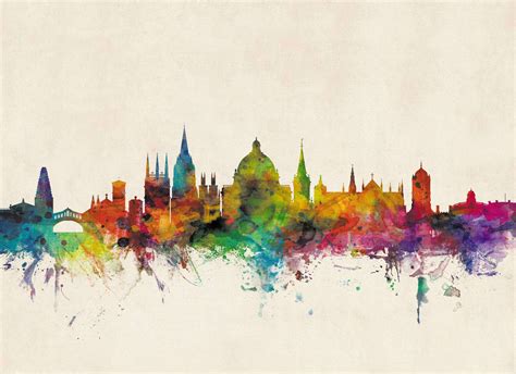 Oxford City Skyline