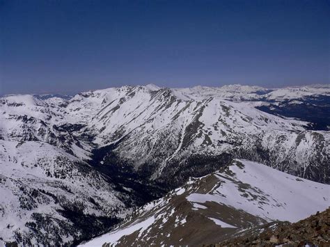 Mount Massive from Mount Elbert summit : Photos, Diagrams & Topos ...