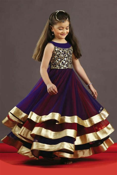 Indian gown | Kids designer dresses, Kids gown, Kids frocks