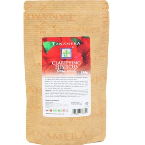 TANAMERA CLARIFYING HIBISCUS SCRUB 250g | Shopee Malaysia