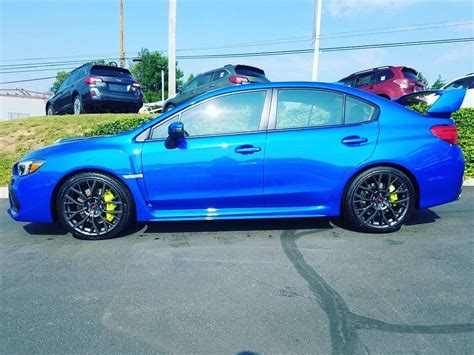 2018 Subaru sti World rally blue😍