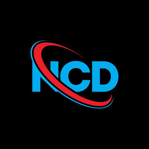 logotipo de ncd. carta ncd. diseño del logotipo de la letra ncd ...