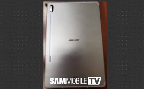 Exclusive: This is the Galaxy Tab S6 and it has a dual camera - SamMobile