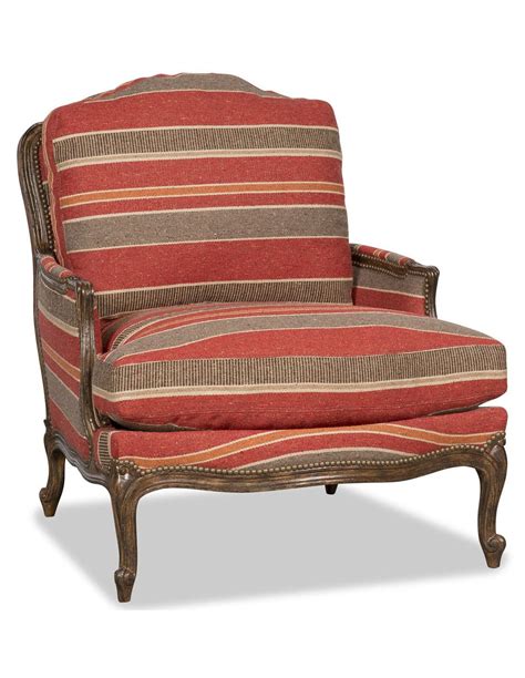 Striped armchair