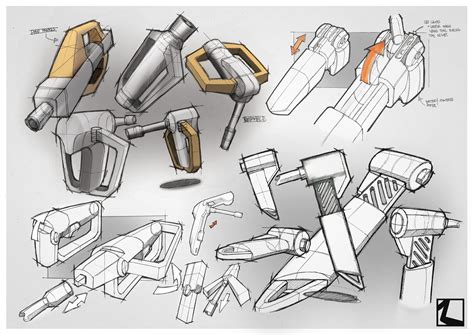 Sketch and Render - Power Tool by irrsyah on deviantART | Sketch design ...