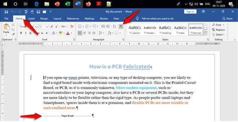 How To Remove Page Breaks In Word - Riset