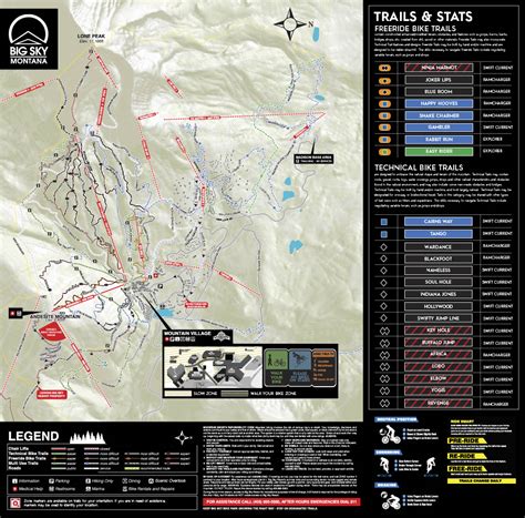 Big Sky Resort Trail Maps | Ski Map of Moonlight Basin | Ski.com