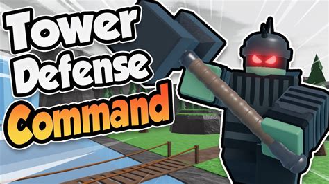 This is pretty good - Tower Defense Command Roblox - YouTube