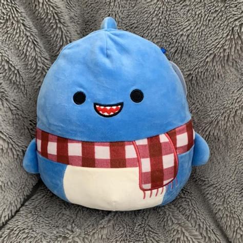 Squishmallows Blue Stuffed-animals | Depop