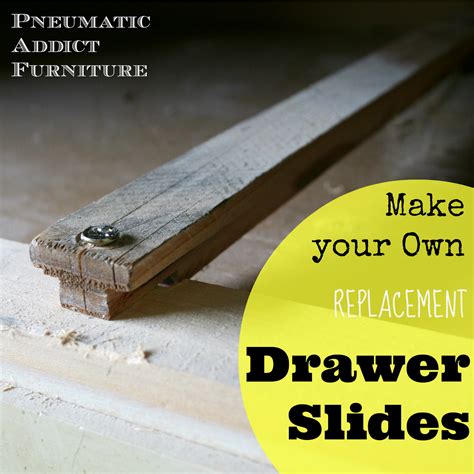 How to Build Your Own Drawer Slides | Pneumatic Addict