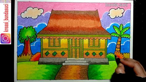 Cara Mewarnai Rumah Adat Betawi Adalah - IMAGESEE