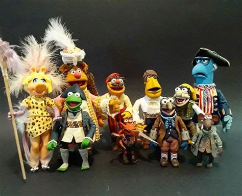 Some custom Muppet Treasure Island figures I made about 20 years ago ...