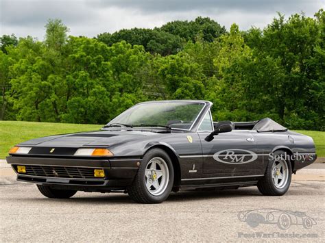 Car Ferrari 400i Convertible 1985 for sale - PostWarClassic