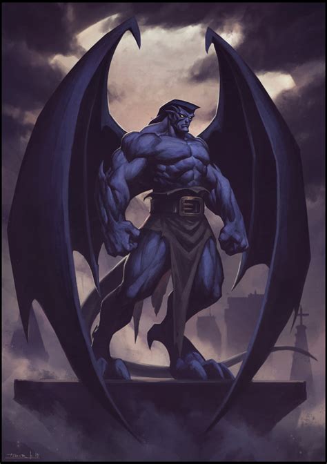 Gargoyles Characters, Gargoyles Cartoon, Fantasy Characters, Disney ...