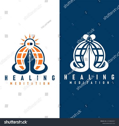 Healing Logo Design Icon Vector Stock Vector (Royalty Free) 2154862817 ...