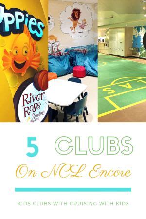 Norwegian Encore kids clubs and baby clubs onboard the cruise ship. How ...