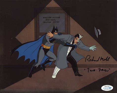 Richard Moll Batman Signed Autograph 8x10 Photo ACOA | Outlaw Hobbies ...