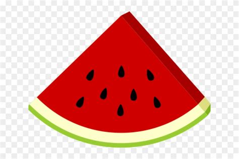 Watermelon Clipart Transparent Background - Clip Art Slice Of ...