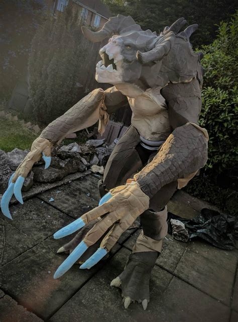 Deathclaw cosplay WIP by Arualsti on DeviantArt