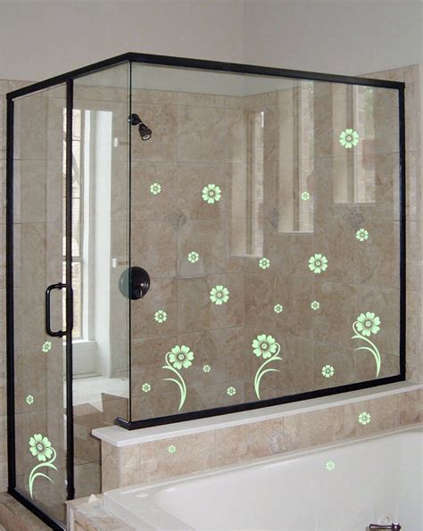 StickONmania.com | Vinyl Wall Decals | Shower Door Vinyl Decal #28