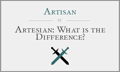 Artesian Vs Artisan: Meaning And Differences, 50% OFF