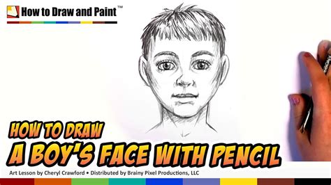 How To Draw A Person Face Boy - bmp-beaver