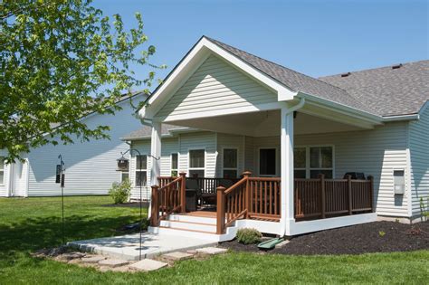 Covered Porch Addition Extends the Indoors, Outdoors - Case Indy