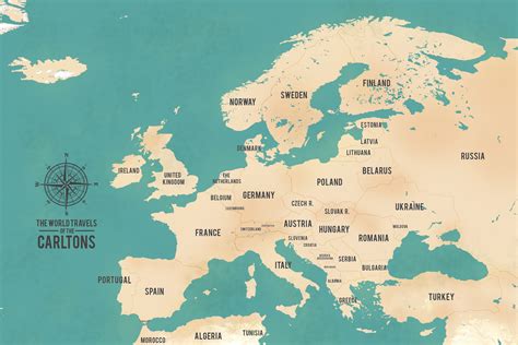 Map Europe Travel – Topographic Map of Usa with States