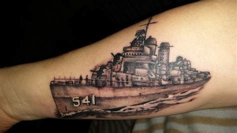 17+ Navy Ship Tattoo | GracyGurekam