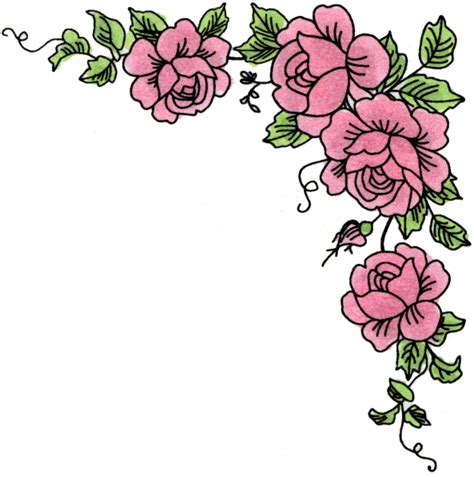 Free Rose Corner Cliparts, Download Free Rose Corner Cliparts png ...