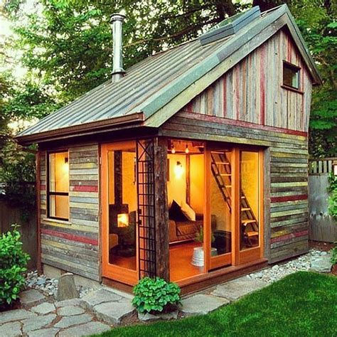 People turned tiny backyard sheds into the coolest part of their homes ...