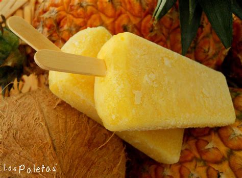 Paleta de piña colada | Comida, Paletas, Piña colada