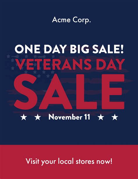 Veterans Day Luncheon Flyer Template in Word, Publisher, Google Docs ...