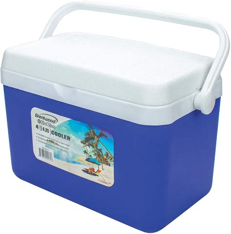 Brentwood Quart Kool Cooler Box With Handle , 4 L — Goisco.com