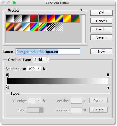 How To Use The Gradient Editor In Photoshop