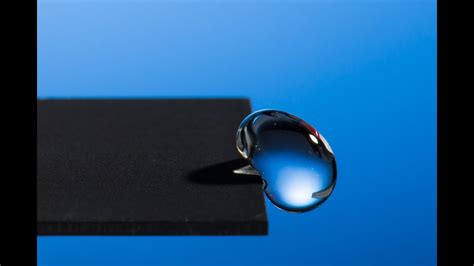 Using Lasers to Create Super-hydrophobic Materials - YouTube