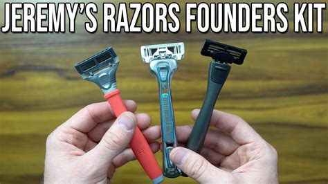 Jeremy's Razors vs. Harry's Razors vs. Dollar Shave Club - YouTube