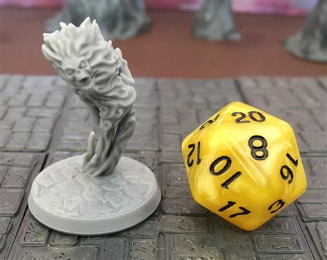 Flameskull | 28mm (D&D) Undead Monster Miniatures | Tabletop RPG