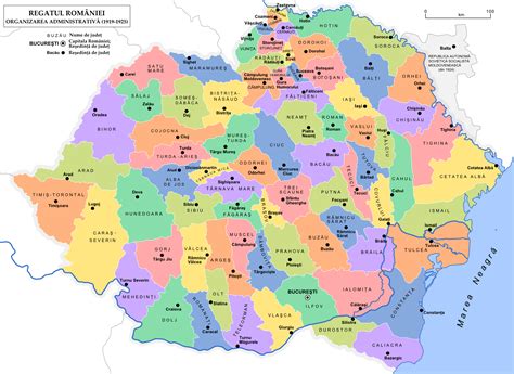 Counties of the Kingdom of Romania in 1918-1925 : r/MapPorn