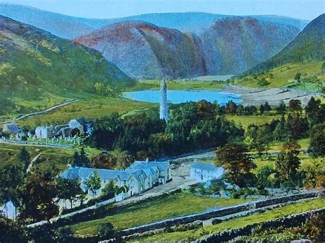 Old Postcards of County Wicklow - Donard Imaal History