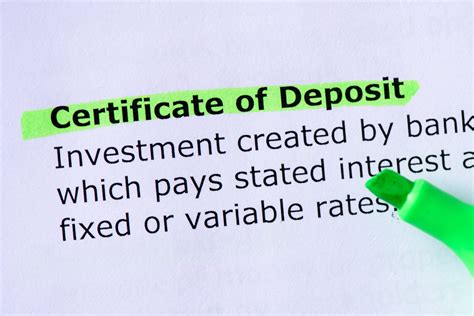 Certificates of Deposit (CD) – MsMoney Personal Financial Empowerment