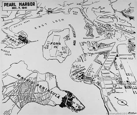 Pearl Harbor Attack Maps | Pearl Harbor Warbirds