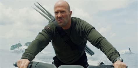 It's Jason Statham vs Giant Sharks in Trailer for Meg 2: The Trench