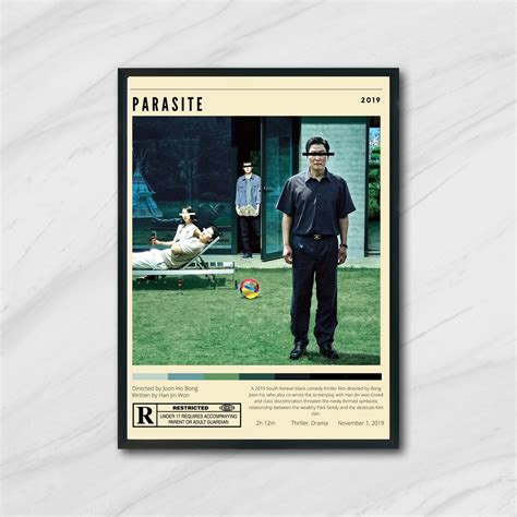 Parasite Retro Movie Poster DIGITAL DOWNLOAD - Etsy