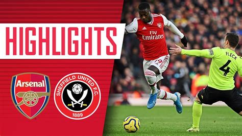 HIGHLIGHTS | Arsenal 1-1 Sheffield United | Premier League - YouTube