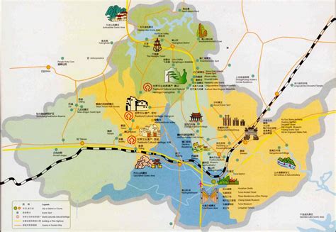 Huangshan-area-tourist-map