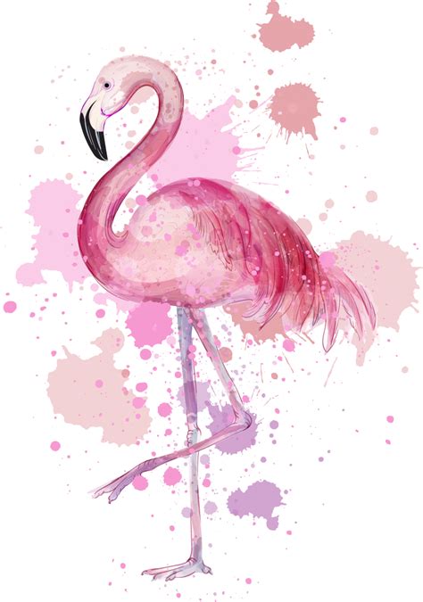 Vinilo original Flamingo painting - TenVinilo