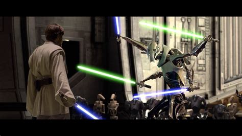 Obi-Wan vs General Grievous - Fight Scene | Star Wars Revenge of the ...