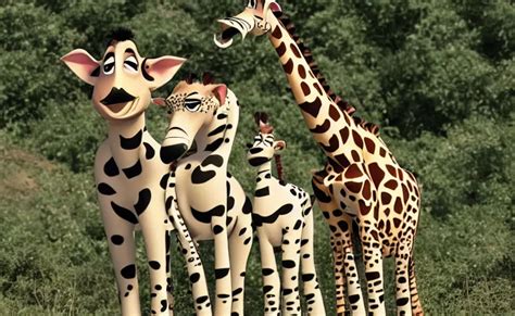 melman from madagascar 2 0 0 5 | Stable Diffusion