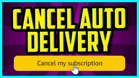 Amazon How To Cancel Auto Delivery. How To Cancel Auto Delivery Monthly ...